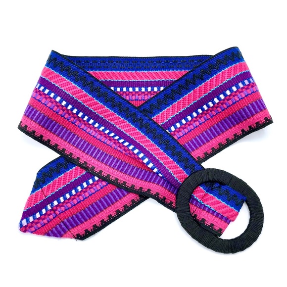 Textile Belt - Multi Color - Picture 2 of 8